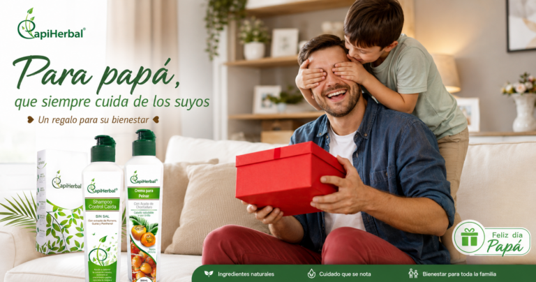 Regala CapiHerbal en el Mes del Padre