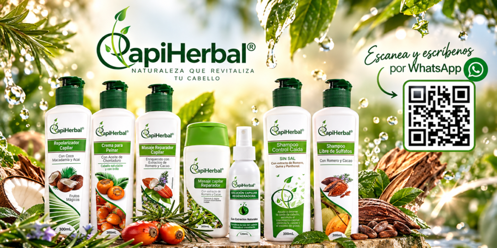 Línea CapiHerbal para recuperación capilar